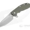 Hinderer XM-24 Sheepsfoot Stonewashed 20CV OD Green G10 Bronze Tri-Way Pivot Flipper 1 Hinderer XM-24 Sheepsfoot Stonewashed 20CV OD Green G10 Bronze Tri-Way Pivot Flipper -Rescue Knives Sales Store 1036 1