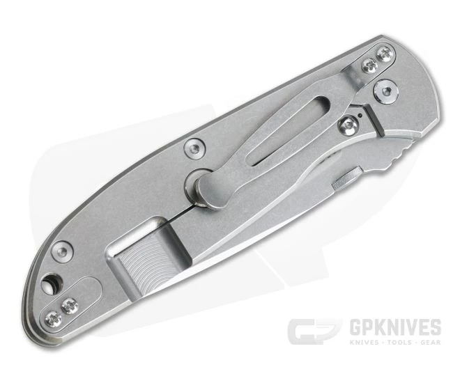 Hinderer Firetac Recurve Stonewashed 20CV OD Green G10 Tri-Way Titanium Frame Lock Folder 1096 4 Hinderer Firetac Recurve Stonewashed 20CV OD Green G10 Tri-Way Titanium Frame Lock Folder 1096 - Image 2