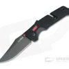 SOG Trident AT Black & Red Plain PVD D2 Black GRN AT-XR Lock Assisted Folder 11-12-01-57 -Rescue Knives Sales Store 11 12 01 57