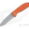 Hinderer Firetac Recurve 20CV Orange G10 Tri-Way Battle Bronze Titanium Frame Lock Folder 1102 -Rescue Knives Sales Store 1102 1 3