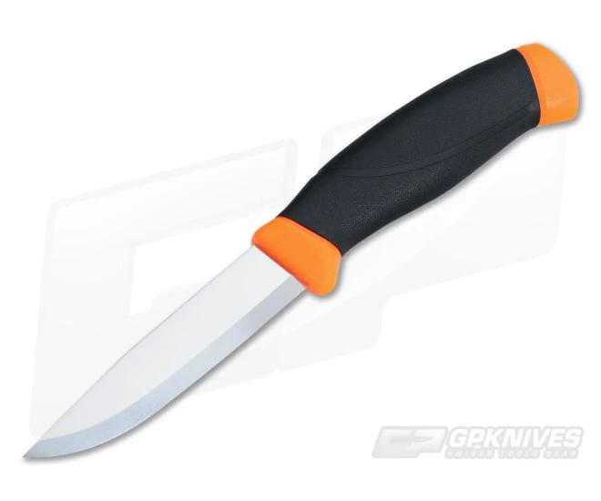 Mora of Sweden Companion Hi-Vis Orange Stainless Steel Fixed Knife 11824 3 Mora of Sweden Companion Hi-Vis Orange Stainless Steel Fixed Knife 11824