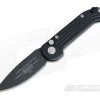 Microtech LUDT M390 Black Automatic Knife 135-1-M390