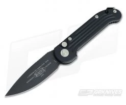 Microtech LUDT M390 Black Automatic Knife 135-1-M390