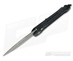 Microtech LUDT Apocalyptic M390 Plain Edge Black Automatic Knife 135-10AP -Rescue Knives Sales Store 135 10ap m390 3