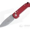 Microtech LUDT Apocalyptic M390 Plain Edge Red Automatic Knife 135-10APRD -Rescue Knives Sales Store 135 10aprd m390