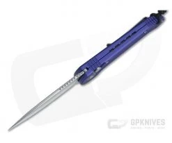 Microtech LUDT Stonewashed CTS-204P Plain Edge Purple Automatic Knife 135-10PU 7 Microtech LUDT Stonewashed CTS-204P Plain Edge Purple Automatic Knife 135-10PU -Rescue Knives Sales Store 135 10pu 204p 3