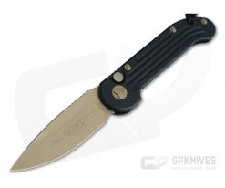 Microtech LUDT Bronze CTS-204P Standard Automatic Knife 135-13