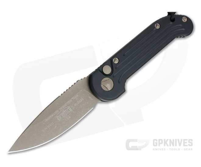 Microtech LUDT Apocalyptic Bronze 204P Black Automatic Knife 135-13AP 3 Microtech LUDT Apocalyptic Bronze 204P Black Automatic Knife 135-13AP