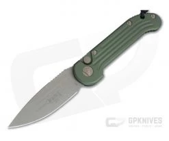 Microtech LUDT Apocalyptic Bronze M390 OD Green Automatic Knife 135-13APOD