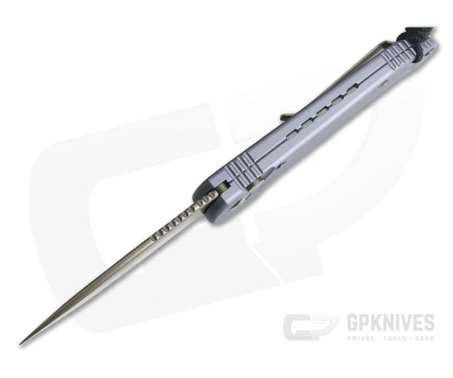 Microtech LUDT Gray Bronzed 204P Standard Automatic Knife 135-13GY 5 Microtech LUDT Gray Bronzed 204P Standard Automatic Knife 135-13GY - Image 3