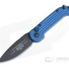 Microtech LUDT Blue Standard Black CTS-204P Automatic Knife 135-1BL