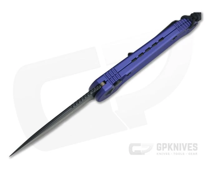 Microtech LUDT Black Standard CTS-204P Purple Automatic Knife 135-1PU 5 Microtech LUDT Black Standard CTS-204P Purple Automatic Knife 135-1PU - Image 3