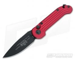 Microtech LUDT Red Standard Automatic Knife 135-1RD