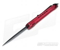Microtech LUDT Red Standard Automatic Knife 135-1RD -Rescue Knives Sales Store 135 1rd 3