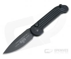 Microtech LUDT Tactical Black CTS-204P Automatic Knife 135-1T