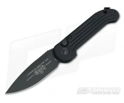 Microtech LUDT Tactical Black Elmax Automatic Knife 135-1T