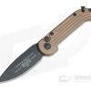 Microtech LUDT Tan Standard Black Elmax Automatic Knife 135-1TA -Rescue Knives Sales Store 135 1ta elmax