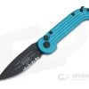 Microtech LUDT Black CTS-204P Partially Serrated Turquoise Automatic Knife 135-2TQ 2 Microtech LUDT Black CTS-204P Partially Serrated Turquoise Automatic Knife 135-2TQ -Rescue Knives Sales Store 135 2tq 204p