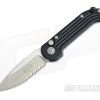 Microtech LUDT Satin Part Serrated Elmax Automatic Knife 135-5 2 Microtech LUDT Satin Part Serrated Elmax Automatic Knife 135-5 -Rescue Knives Sales Store 135 5 elmax