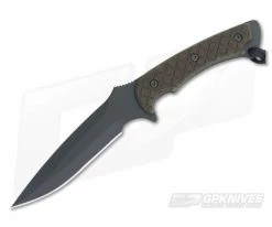 Spartan Blades Ares Fighter Black Blade Green Micarta Black Nylon