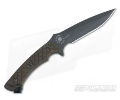 Spartan Blades Ares Fighter Black Blade Green Micarta Black Nylon -Rescue Knives Sales Store 1bkgrnlbk 3