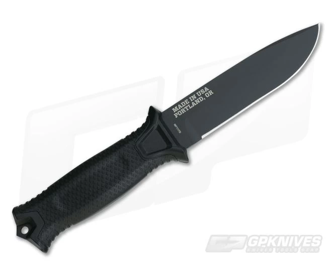 Gerber Strongarm Black Plain Edge Fixed Blade Knife 30-001038N 5 Gerber Strongarm Black Plain Edge Fixed Blade Knife 30-001038N - Image 3