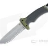 Gerber Ultimate Fixed Blade Stonewashed Partially Serrated Multi-Purpose Fixed Blade Knife 30-001829 1 Gerber Ultimate Fixed Blade Stonewashed Partially Serrated Multi-Purpose Fixed Blade Knife 30-001829 -Rescue Knives Sales Store 30 001829