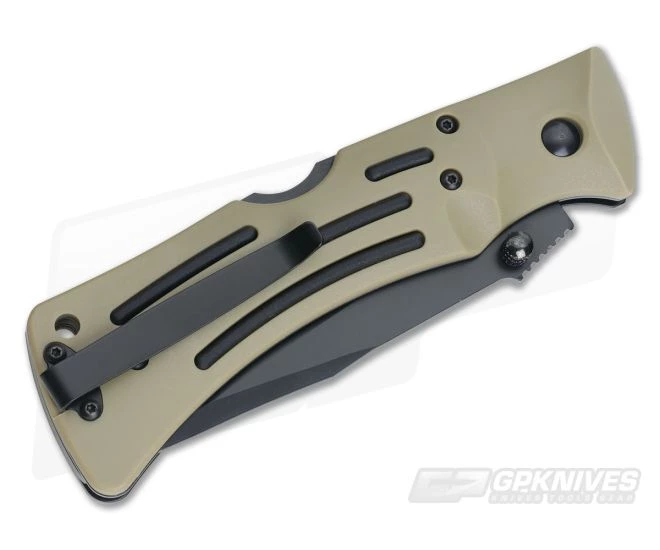 Kabar Desert Mule Folder Black Partially Serrated 3053 4 Kabar Desert Mule Folder Black Partially Serrated 3053 - Image 2