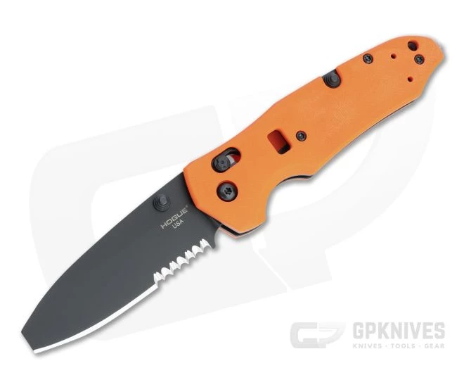 Hogue Trauma First Response Tool Blunt Tip Serrated Black N680 Orange G10 ABLE Lock Folder 34764 3 Hogue Trauma First Response Tool Blunt Tip Serrated Black N680 Orange G10 ABLE Lock Folder 34764