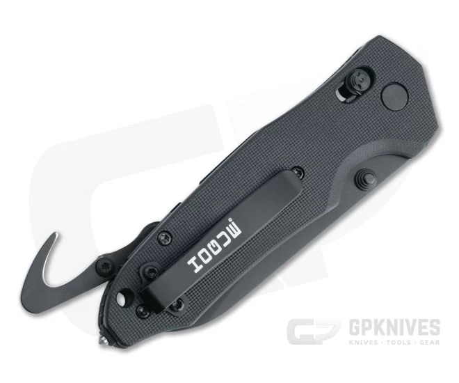 Hogue Trauma First Response Tool Sheepsfoot Serrated Black N680 G10 ABLE Lock Folder 34770 4 Hogue Trauma First Response Tool Sheepsfoot Serrated Black N680 G10 ABLE Lock Folder 34770 - Image 2