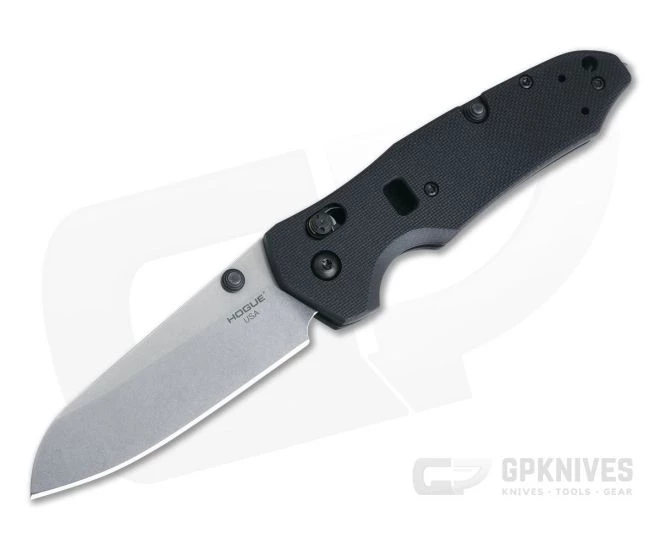 Hogue Trauma First Response Tool Sheepsfoot Stonewashed N680 Black G10 ABLE Lock Folder 34776 3 Hogue Trauma First Response Tool Sheepsfoot Stonewashed N680 Black G10 ABLE Lock Folder 34776