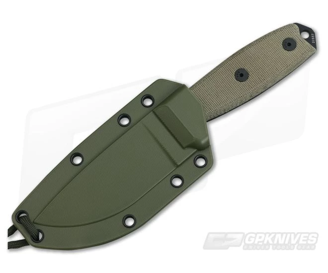ESEE 3MIL-S Partially Serrated Blade OD Sheath 4 ESEE 3MIL-S Partially Serrated Blade OD Sheath - Image 2