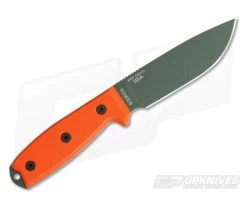 ESEE 4 OD Green Plain Edge Orange G10 Black Sheath -Rescue Knives Sales Store 4p od 3