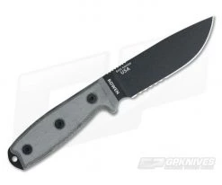 ESEE 4S Part Serrated Blade Black Sheath -Rescue Knives Sales Store 4s b 3