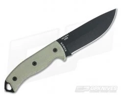 ESEE 5P Black with Black Kydex Sheath -Rescue Knives Sales Store 5p e 3