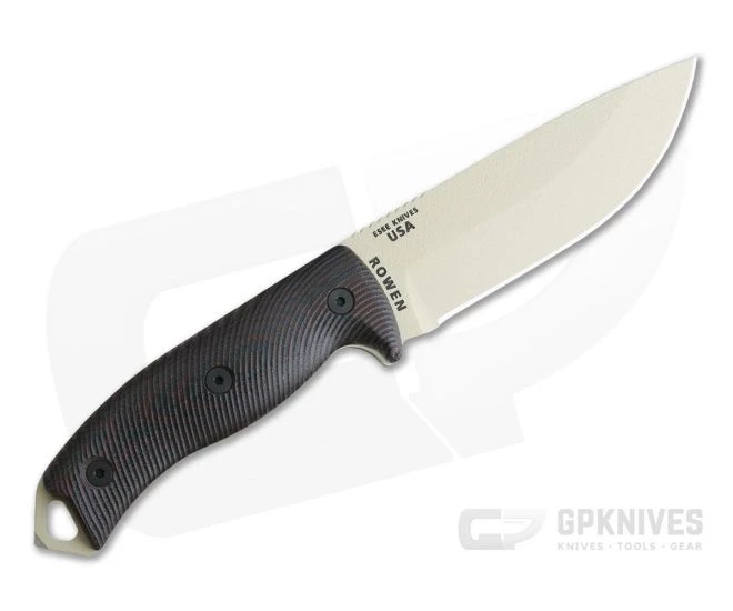 ESEE 5 Desert Tan Blade 3D Blood Red/Black G10 Handles Fixed Blade 5PDT-004 5 ESEE 5 Desert Tan Blade 3D Blood Red/Black G10 Handles Fixed Blade 5PDT-004 - Image 3