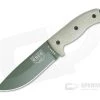 ESEE 5 OD Green Blade 3D Green Canvas Micarta Handles Fixed Blade 5POD-017 -Rescue Knives Sales Store 5pod 017