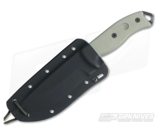 ESEE 5S Serrated Black with Black Kydex Sheath 4 ESEE 5S Serrated Black with Black Kydex Sheath - Image 2