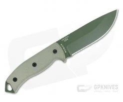 ESEE 5S Serrated OD Green with Black Kydex Sheath -Rescue Knives Sales Store 5s od e 3