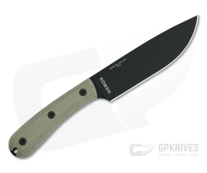 ESEE 6HM-K Black Plain Edge Rounded Handle Kydex Sheath 5 ESEE 6HM-K Black Plain Edge Rounded Handle Kydex Sheath - Image 3
