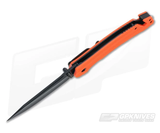 Kershaw Barricade SpeedSafe Orange Black Flipper 8650 5 Kershaw Barricade SpeedSafe Orange Black Flipper 8650 - Image 3