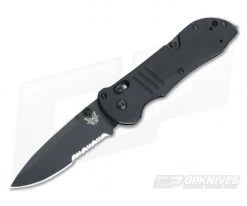 Benchmade 917SBK Tactical Triage AXIS Lock Black Serrated S30V Rescue Knife