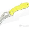 Spyderco Tasman Salt 2 Serrated H1 Yellow FRN Back Lock Folder C106SYL2 2 Spyderco Tasman Salt 2 Serrated H1 Yellow FRN Back Lock Folder C106SYL2 -Rescue Knives Sales Store c106syl2 1