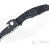 Spyderco Matriarch 2 SpyderEdge Black Blade Emerson Wave C12SBBK2W 2 Spyderco Matriarch 2 SpyderEdge Black Blade Emerson Wave C12SBBK2W -Rescue Knives Sales Store c12sbbk2w 3