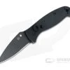 Spyderco Autonomy 2 All Black DLC Plain LC200N Black G10 Automatic Knife C165GPBBK2 2 Spyderco Autonomy 2 All Black DLC Plain LC200N Black G10 Automatic Knife C165GPBBK2 -Rescue Knives Sales Store c165gpbbk2 1