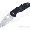 Spyderco Native 5 Lightweight Part Serrated C41PSBK5 -Rescue Knives Sales Store c41psbk5 1 1