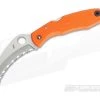 Spyderco Spyderhawk Salt Orange Sprint Run C77SOR 2 Spyderco Spyderhawk Salt Orange Sprint Run C77SOR -Rescue Knives Sales Store c77sor 2