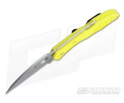 Spyderco Salt 2 Wharncliffe Plain H1 Yellow FRN Back Lock Folder C88PWCYL2 7 Spyderco Salt 2 Wharncliffe Plain H1 Yellow FRN Back Lock Folder C88PWCYL2 -Rescue Knives Sales Store c88pwcyl2 3 1