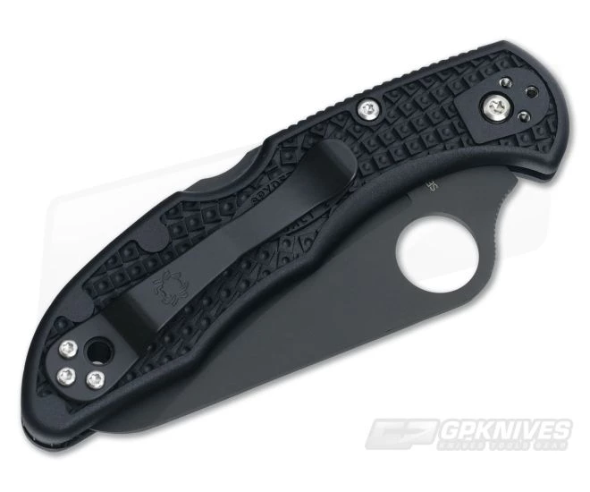 Spyderco Salt 2 Black Serrated H1 Black FRN Back Lock Folder C88SBBK2 4 Spyderco Salt 2 Black Serrated H1 Black FRN Back Lock Folder C88SBBK2 - Image 2
