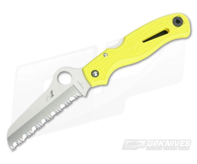 Spyderco Atlantic Salt Spyderedge Yellow C89SYL 3 Spyderco Atlantic Salt Spyderedge Yellow C89SYL